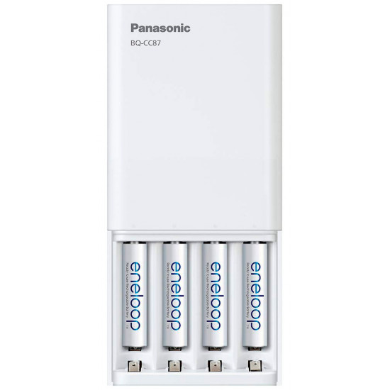Зарядний пристрій та повербанк Panasonic Eneloop BQ-CC87