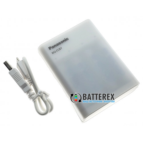 Panasonic Eneloop BQ-CC87 (зарядний пристрій - повербанк від АА) + 4 акумулятори AA Panasonic Eneloop 2000mah