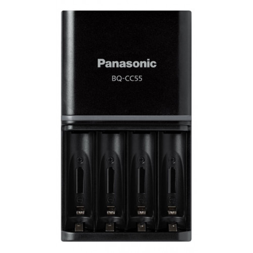 Быстрое зарядное устройство Panasonic Eneloop BQ-CC55E Smart&Quick + 4 аккумулятора AA Panasonic Eneloop Pro 2600mah