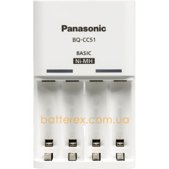 Оригінальний зарядний пристрій Panasonic Eneloop BQ-CC51H Basic Charger
