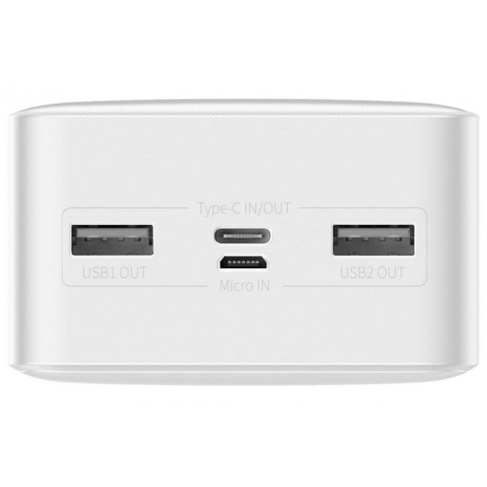 Повербанк Baseus Bipow PPDML-K02 15W 30000mAh білий