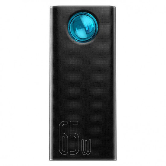 Потужний повербанк Baseus Amblight PPLG-A01 30000mAh 65W Black із швидким зарядом