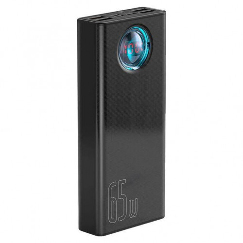 Повербанк Baseus Amblight PPLG-A01 30000mAh 65W Black з функціями швидкого заряду QC 3.0 и PD