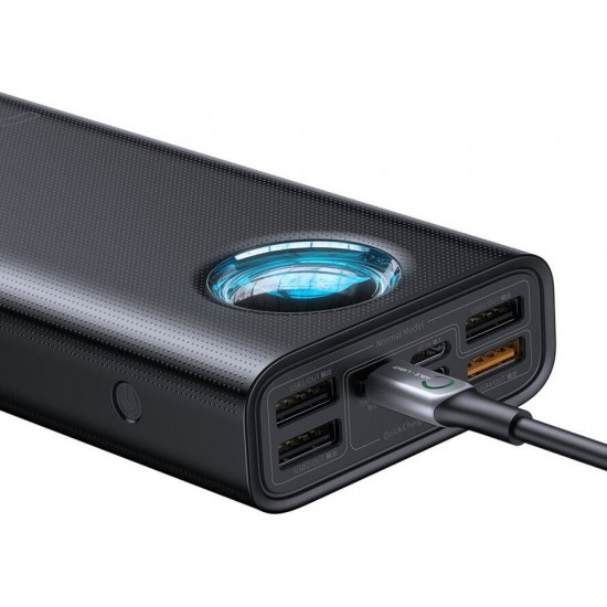 Потужний повербанк Baseus Amblight PPLG-A01 30000mAh 65W Black із швидким зарядом
