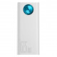 Потужний повербанк Baseus Amblight PPLG-A02 30000mAh 65W White із швидким зарядом