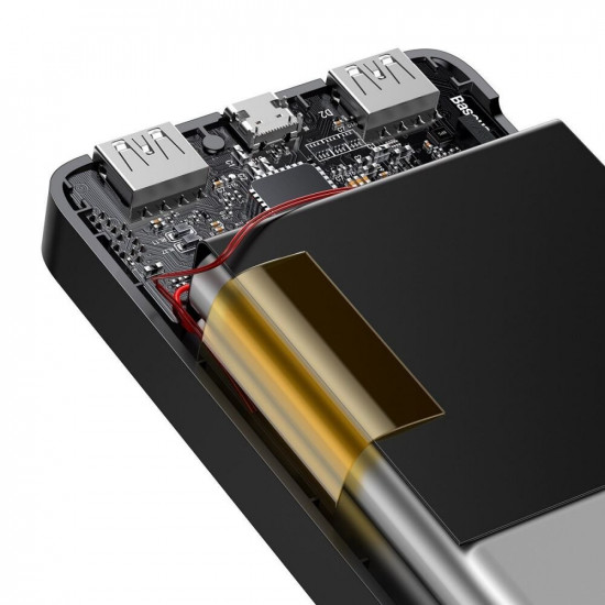 Повербанк Bipow PPDML-L01 15W 10000mAh - колір чорний