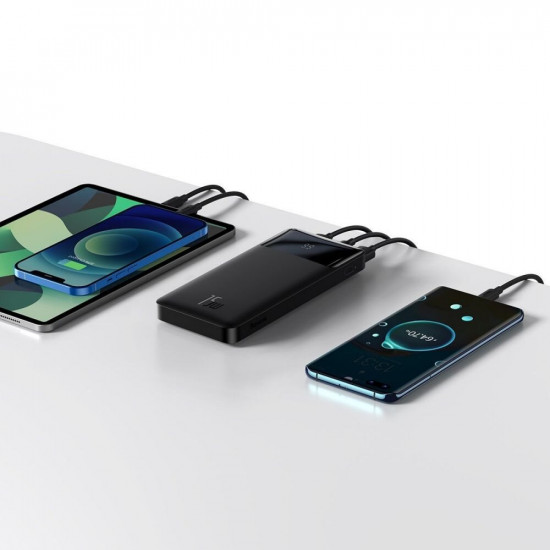 Повербанк Bipow PPDML-L01 15W 10000mAh - колір чорний
