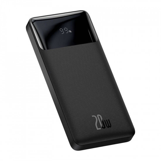 Повербанк Bipow PPDML-L01 20W 10000mAh із швидким зарядом Quick Charge 3.0 и PD 18W - колір чорний