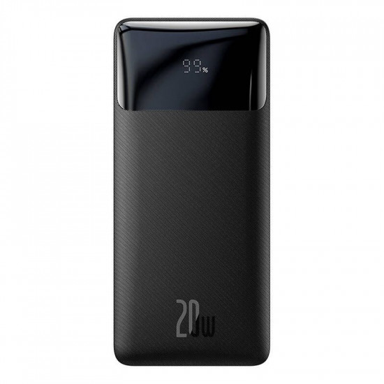 Повербанк Bipow PPDML-L01 20W 10000mAh із швидким зарядом Quick Charge 3.0 и PD 18W - колір чорний
