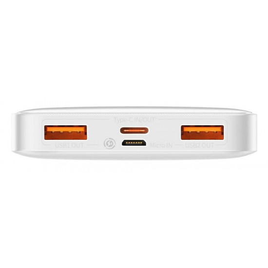 Повербанк Bipow PPDML-L02 20W 10000mAh із швидким зарядом Quick Charge 3.0 и PD 18W