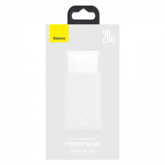 Повербанк Bipow PPDML-L02 20W 10000mAh із швидким зарядом Quick Charge 3.0 и PD 18W