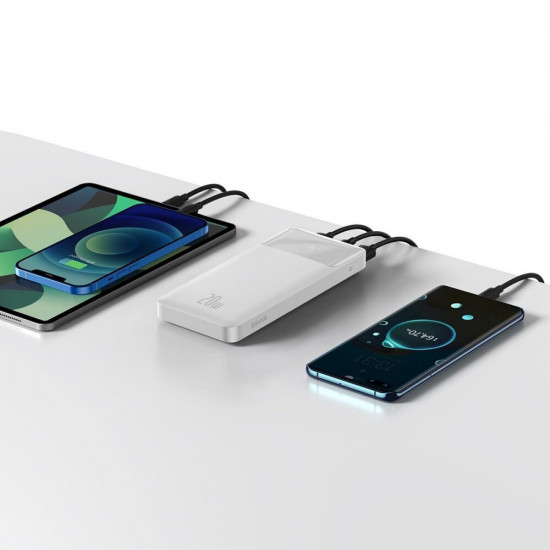 Повербанк Bipow PPDML-L02 20W 10000mAh із швидким зарядом Quick Charge 3.0 и PD 18W