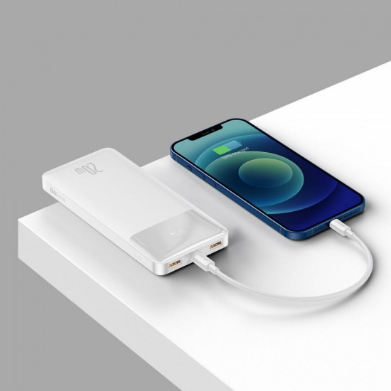 Повербанк Bipow PPDML-L02 20W 10000mAh із швидким зарядом Quick Charge 3.0 и PD 18W