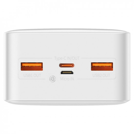 Повербанк Bipow PPDML-N02 20W 30000mAh із швидким зарядом Quick Charge 3.0 и PD 18W