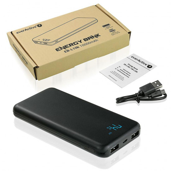 Повербанк EverActive Energy Bank EB-L10K 10000mAh