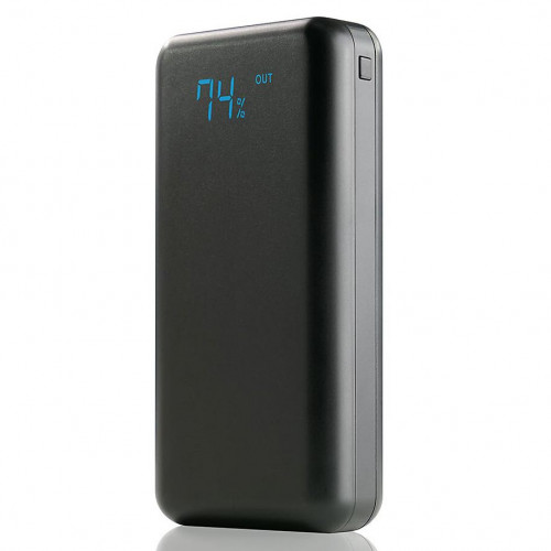 Повербанк EverActive Energy Bank EB-L20K 20000mAh - 2 порти USB 5V 2A, LED-індикатор рівня заряду