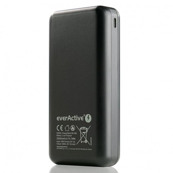 Повербанк EverActive Energy Bank EB-L20K 20000mAh