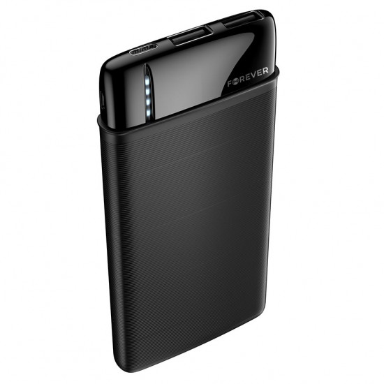 Повербанк Forever TB-100M 10000mAh на 2 порти USB 5V 2.1A