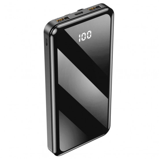 Повербанк Forever TB-411 10000mAh із вбудованими кабелями USB, microUSB, Type-C та Lightning