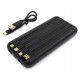 Повербанк Forever TB-411 10000mAh із вбудованими кабелями USB, microUSB, Type-C та Lightning