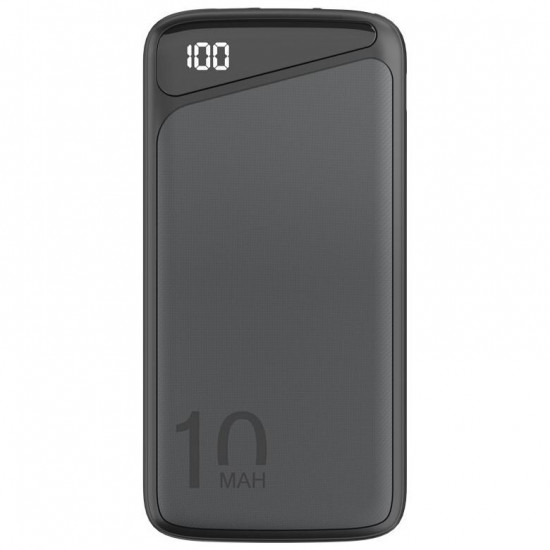 Повербанк Goobay 10000mAh 10.5W на 2 порти USB 5V 2.1A із індикацією заряду у відсотках