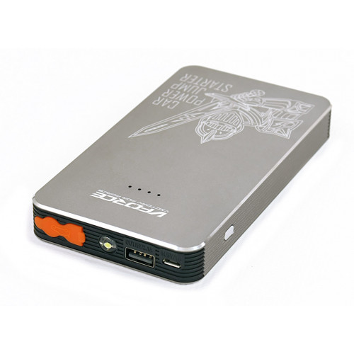 Мобильная батарея Car Jump Starter Power Bank HQ-Tech VFORCE Silver 8800mAh с функцией автомобильного стартера