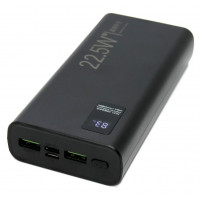Повербанк HQ-Tech PD22.5W-20 Black 20000mAh 22.5W із швидким зарядом QC 3.0 та PD