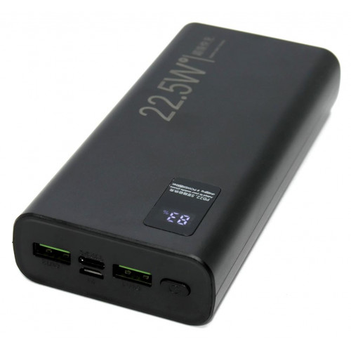 Повербанк HQ-Tech PD22.5W-20 Black 20000mAh 22.5W із швидким зарядом QC 3.0 та PD