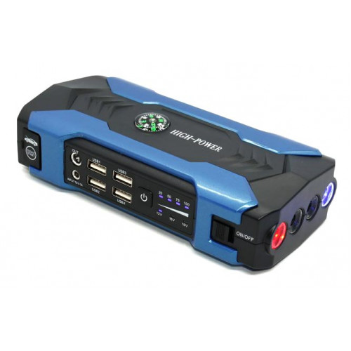 HQ-Tech High-Power 28000mAh Blue - пусковий пристрій для автомобіля із функциями повербанка 5/12/16/19V та ліхтариком