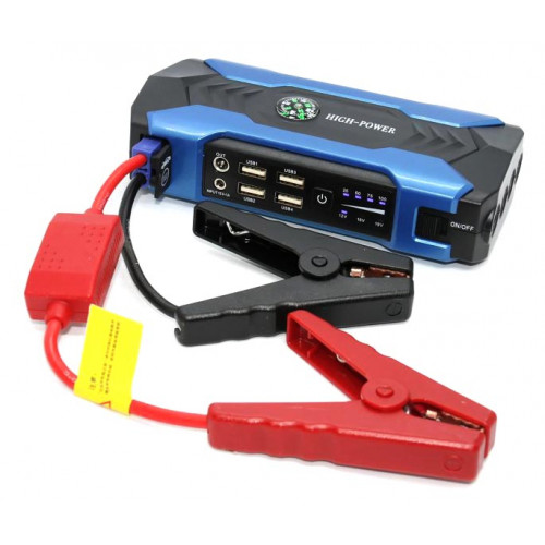 HQ-Tech High-Power 28000mAh Blue - пусковий пристрій для автомобіля із функциями повербанка 5/12/16/19V та ліхтариком