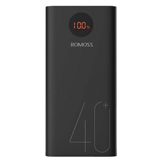 Повербанк Romoss Zeus PEA40 40000mAh 18W із швидким зарядом Quick Charge 3.0 и PD 18W