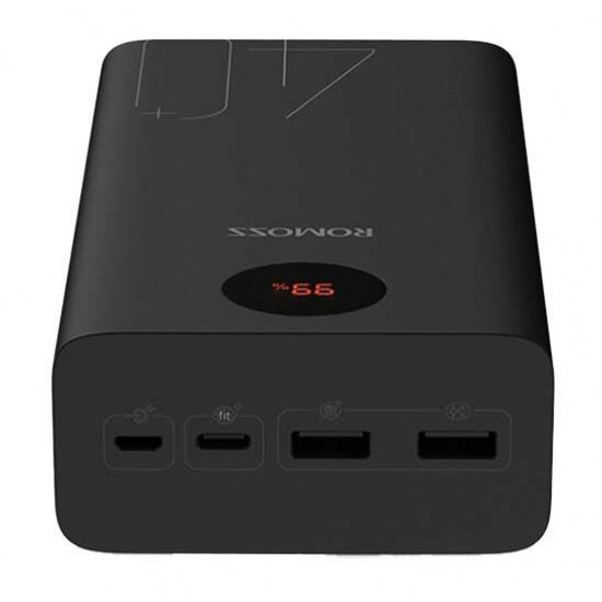 Повербанк Romoss Zeus PEA40 40000mAh 18W із швидким зарядом Quick Charge 3.0 и PD 18W