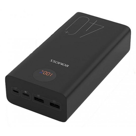 Повербанк Romoss Zeus PEA40 40000mAh 18W із швидким зарядом Quick Charge 3.0 и PD 18W