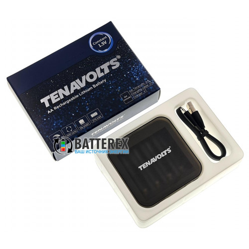 Tenavolts TS-C1 - зарядное устройство для литиевых Li-ion аккумуляторов АА/AAA 1,5V на 4 канала