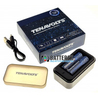 Tenavolts TS-C3 зарядний пристрій на 2 AA Li-ion + 2 акумулятори AA Li-ion Tenavolts 2775mWh 1,5V