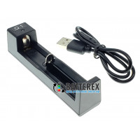 Vapcell Q1 - зарядное устройство на 1 аккумулятор Li-ion (18650, 21700, 26650, 14500, CR123A)