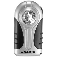 Varta Led Silver Light 16647 - ручний ліхтар на клипсі із живленням від 3хААА
