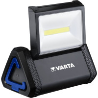 Varta Work Flex Area Light 17648 - ліхтар-прожектор 230Lm із поворотною головою, магнітним кріпленням, гачком для підвішування та живленням від 3хАА