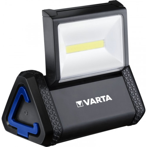 Varta Work Flex Area Light 17648 - ліхтар-прожектор 230Lm із поворотною головою, магнітним кріпленням, гачком для підвішування та живленням від 3хАА