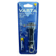 Ліхтар-брелок Varta Indestructible LED Key Chain Light 16701 + батарейка AAA Varta в комплекті