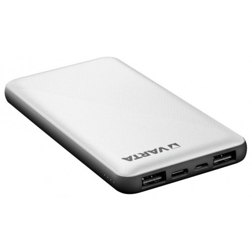 Повербанк VARTA Energy 10000mAh 15W на 2 порти USB 5V 3A із портами micro-USB та Type-C для підзарядки