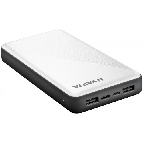 Повербанк VARTA Energy 20000mAh 15W на 2 порти USB 5V 3A із портами micro-USB та Type-C для підзарядки