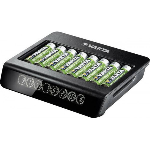 VARTA LCD Multi Charger Plus - зарядное устройство на 8 аккумуляторов AA/AAA
