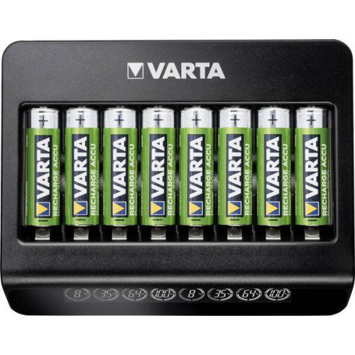VARTA LCD Multi Charger Plus - зарядное устройство на 8 аккумуляторов AA/AAA