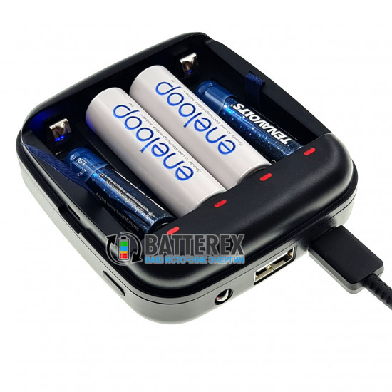 Зарядний пристрій XTAR BC4 для AA/AAA Li-ion 1.5V та NiMH 1.2V 