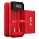 Повербанк XTAR PB2S Red на 2 акумулятори 18650/20700/21700