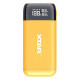 Повербанк XTAR PB2S Yellow на 2 акумулятори 18650/20700/21700