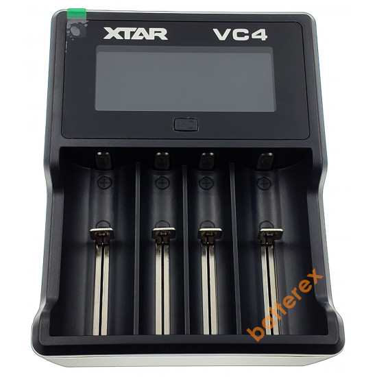 XTAR VC4 - універсальна зарядка для акумуляторів Li-Ion/Ni-MH з виміром ємності. Оригінал, гарантія 12 місяців